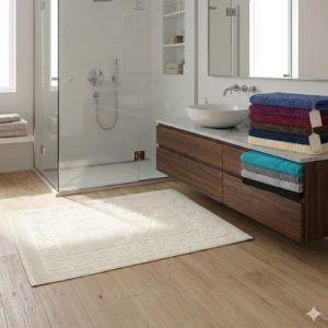 מגבת רצפה לאמבטיה