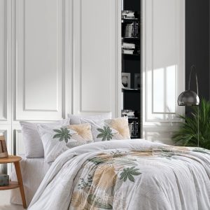 סט מצעים יחיד 100% כותנה -flower