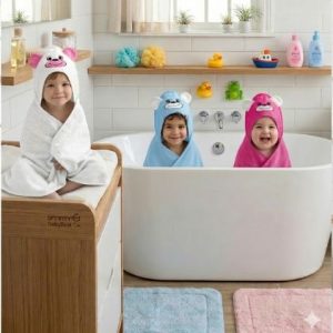 מגבת עטיפון תינוק